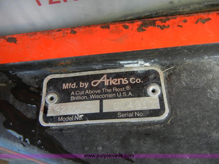 image for item 2220 Ariens riding lawn mower