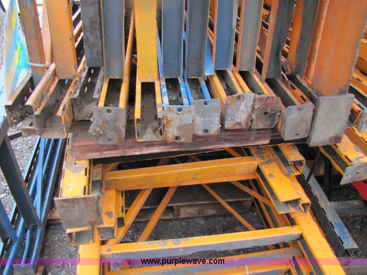 image for item 2457 (10) 30" x 8' sections pallet racking