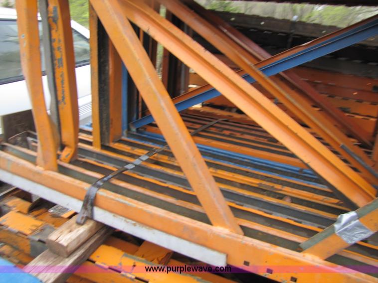 image for item 2457 (10) 30" x 8' sections pallet racking