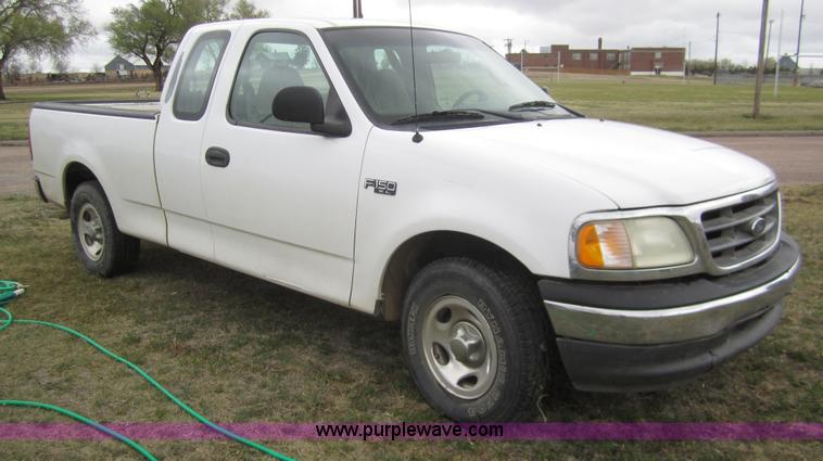 image for item 2985 2001 Ford F150 supercab pickup truck