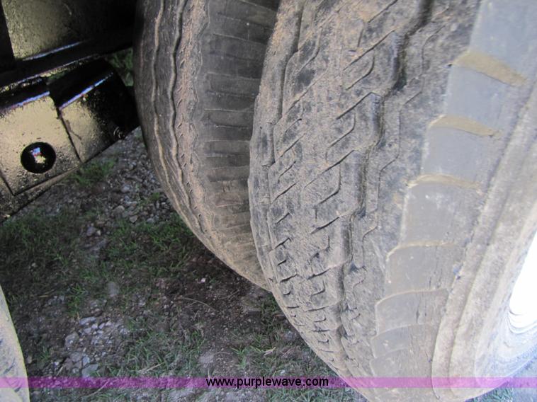 image for item 3440 2006 shop built 40' goose neck trailer