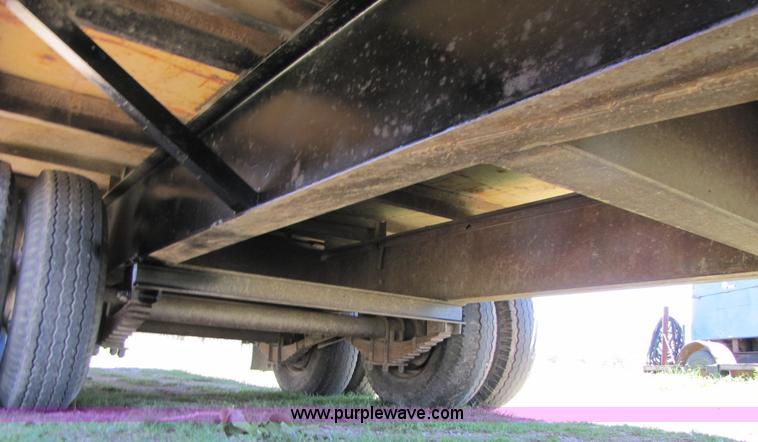 image for item 3440 2006 shop built 40' goose neck trailer