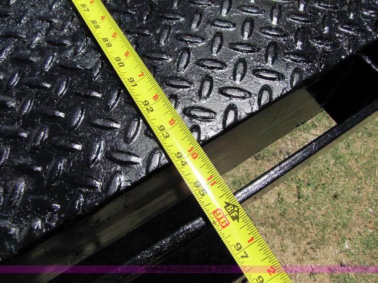 image for item 3440 2006 shop built 40' goose neck trailer