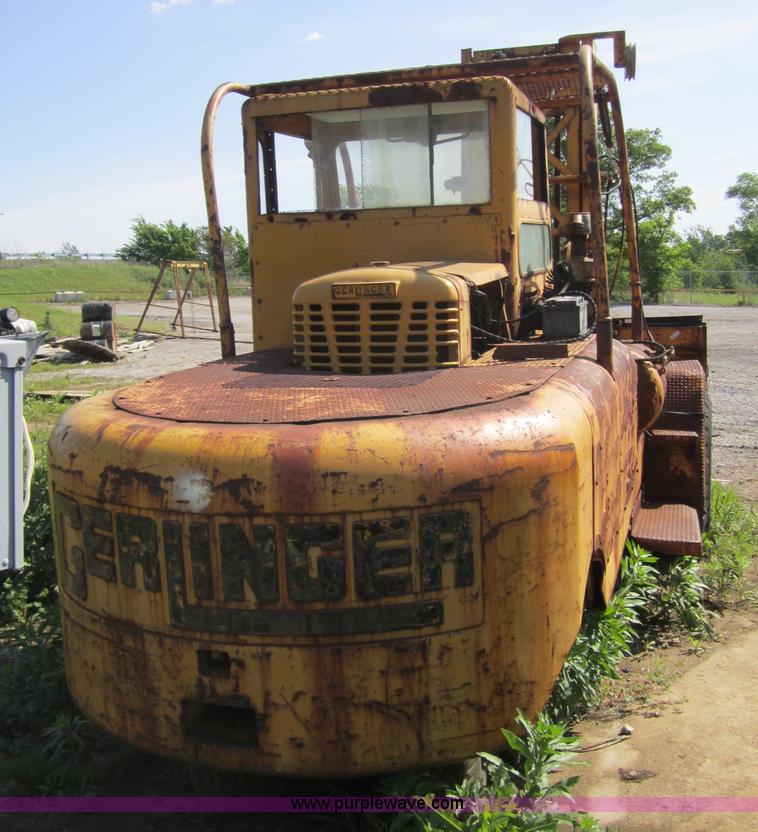 Gerlinger G-22 forklift in Catoosa, OK | Item 3690 sold | Purple Wave