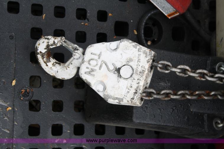 image for item 4866 Coffing two ton hoist