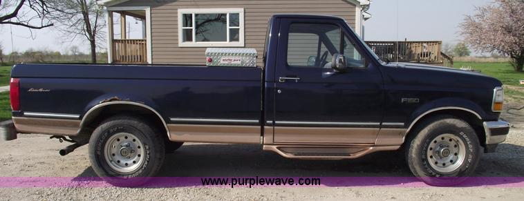 image for item 5369 1995 Ford F150 Eddie Bauer pickup truck