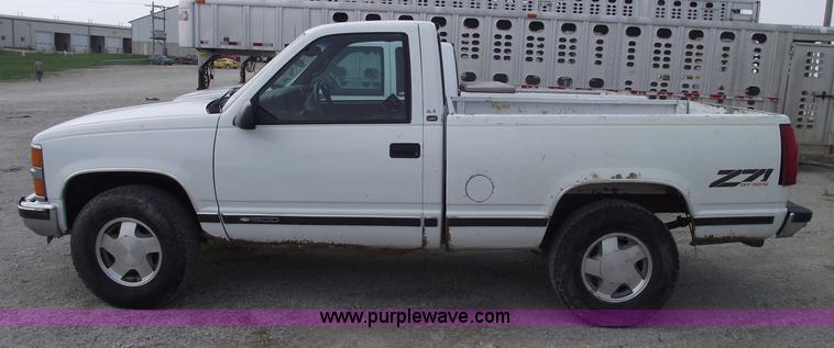 image for item 5386 1997 Chevrolet K1500 Z71 pickup truck