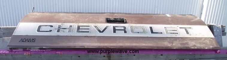 image for item 5502 Late 80's to early 90's Chevrolet tailgate