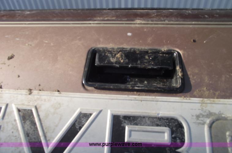 image for item 5502 Late 80's to early 90's Chevrolet tailgate