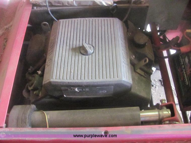 image for item 6930 Zipper TS20 zero turn mower