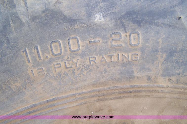 image for item 7355 (4) Mansfield 11.00-20 tires