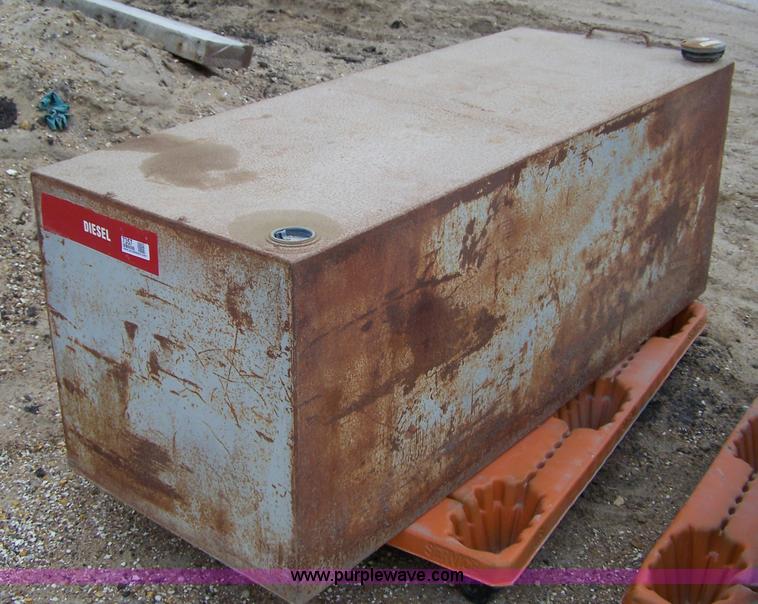 image for item 7357 Steel diesel fuel tank