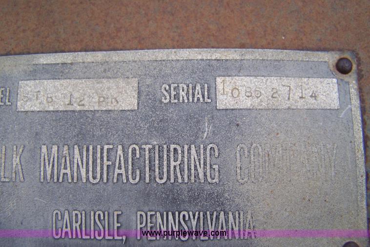 image for item 7359 12' snow plow