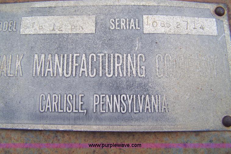 image for item 7359 12' snow plow