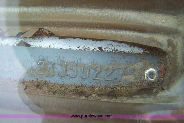 image for item 7378 1989 GMC 3500 service truck