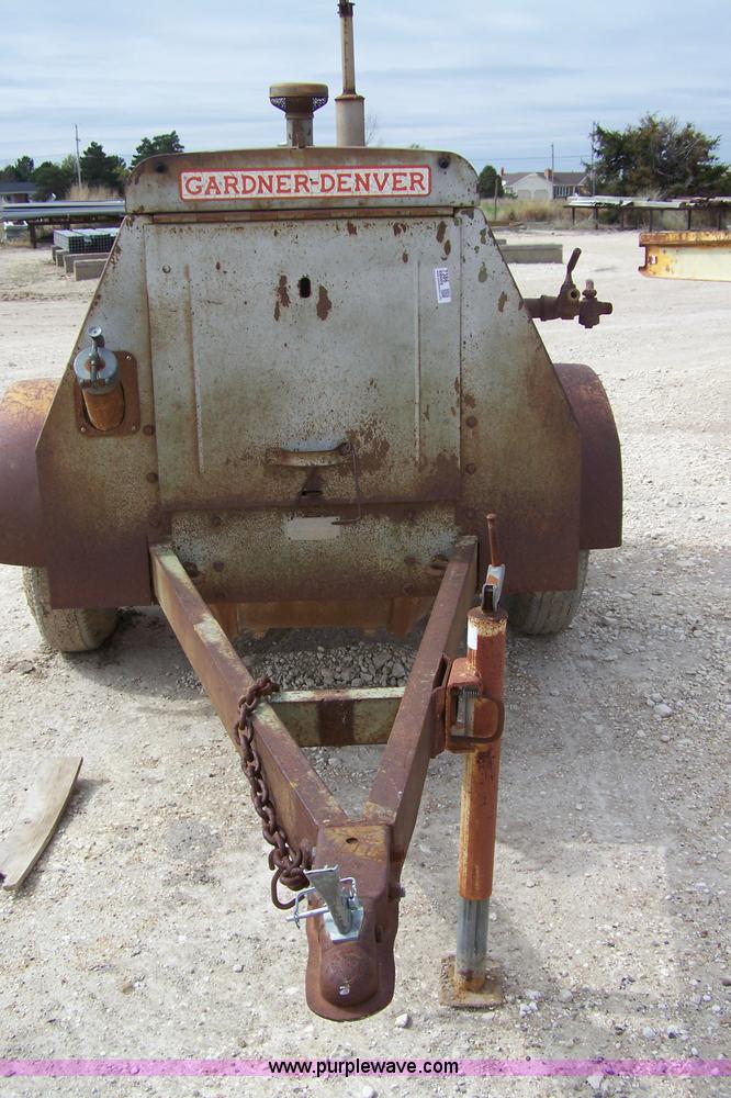 image for item 7386 1966 Gardner RP-85GA air compressor