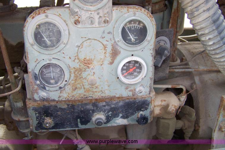 image for item 7386 1966 Gardner RP-85GA air compressor