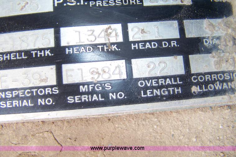 image for item 7386 1966 Gardner RP-85GA air compressor