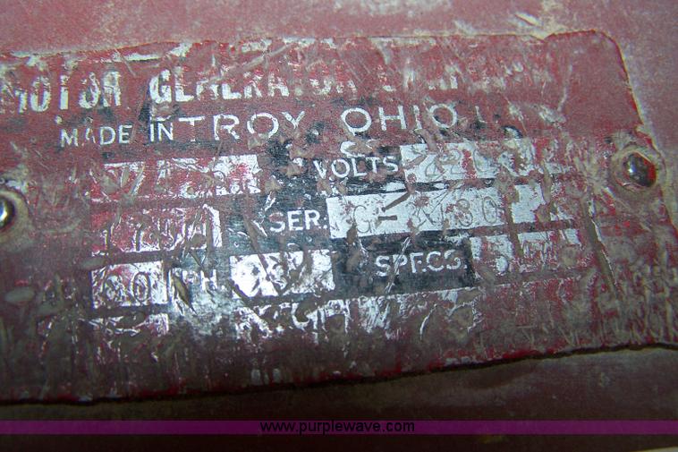 image for item 7391 Stationary dual wheel grinder