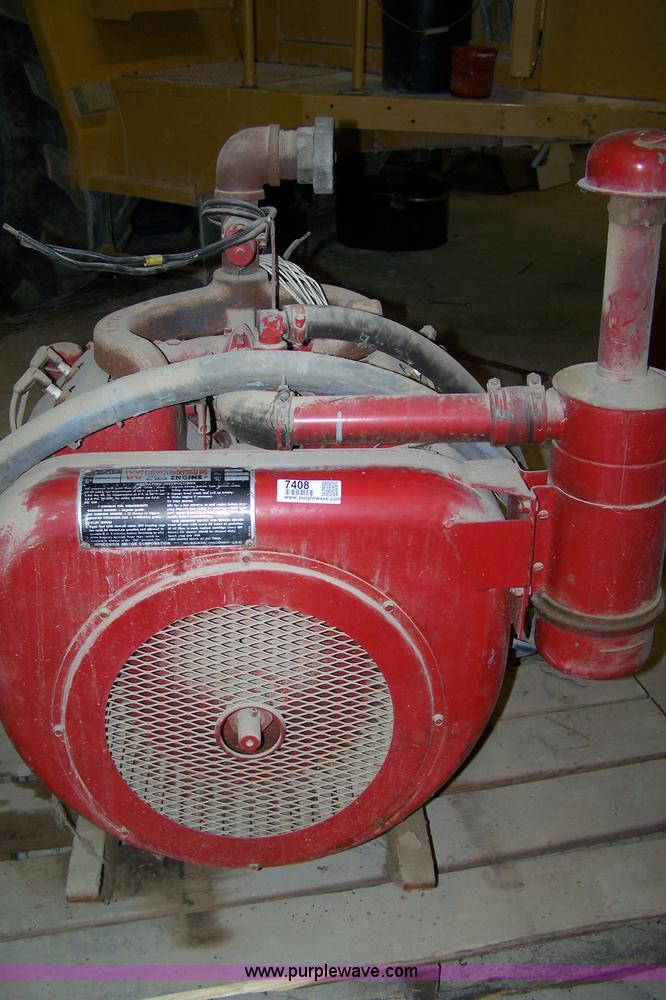image for item 7408 Wisconsin four cylinder gas generator