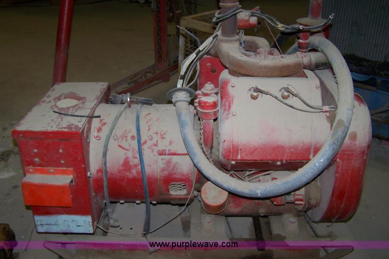 image for item 7408 Wisconsin four cylinder gas generator