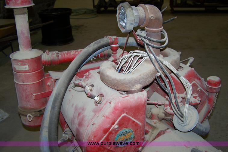 image for item 7408 Wisconsin four cylinder gas generator