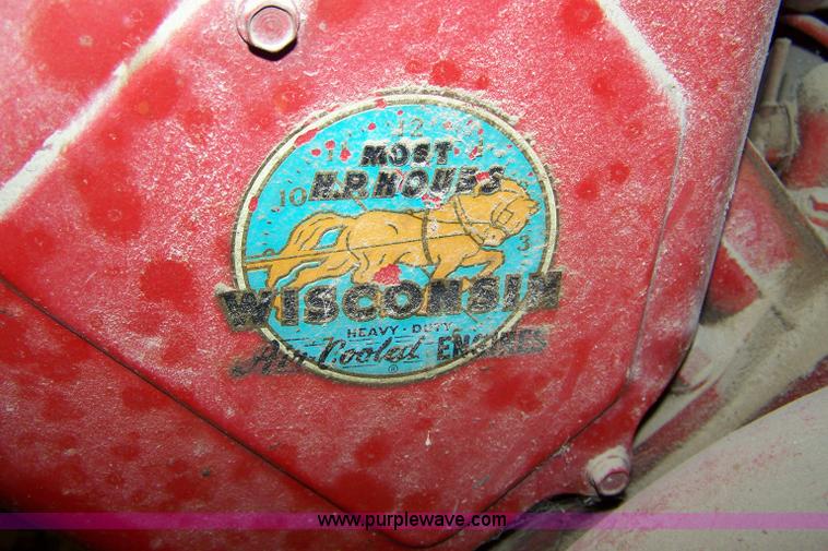 image for item 7408 Wisconsin four cylinder gas generator