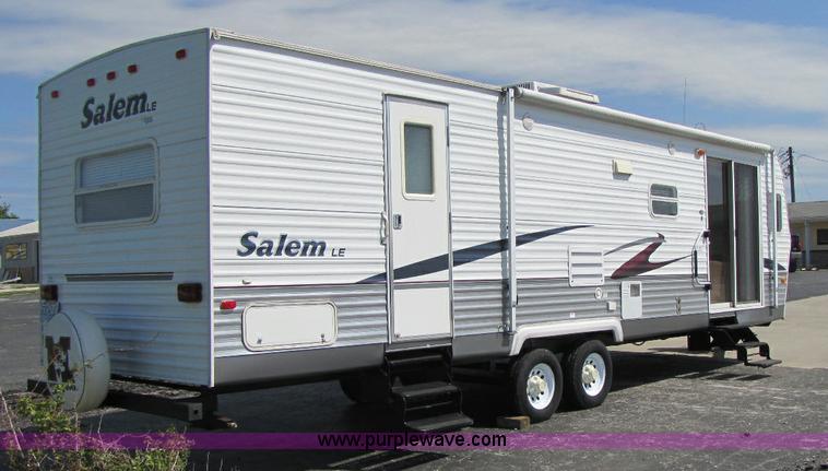 image for item 8465 2007 Salem camper travel trailer