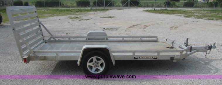 image for item 8467 2007 Aluma trailer
