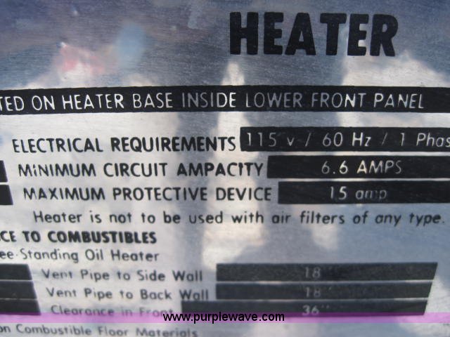 Kutrieb waste oil heater in Lyons, KS | Item 1950 sold | Purple Wave