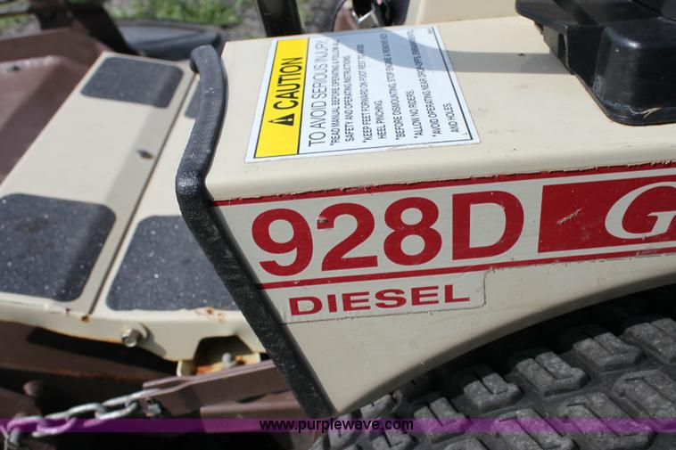 image for item 6235 Grasshopper 928D riding lawn mower