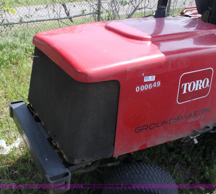 image for item 6242 2004 Toro Groundsmaster 4100-D lawn mower