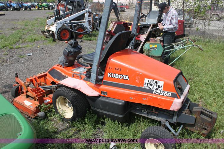image for item 6244 Kubota F2560 riding lawn mower
