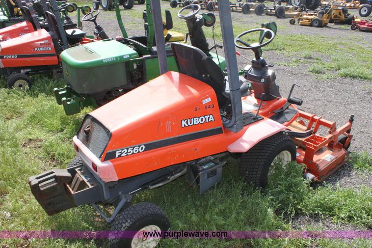 image for item 6244 Kubota F2560 riding lawn mower