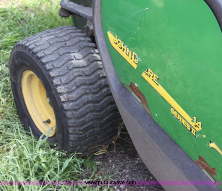 image for item 6245 2005 John Deere 9610 riding lawn mower