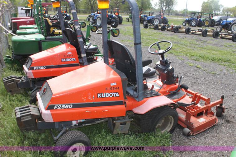 image for item 6246 2002 Kubota F2560 riding lawn mower