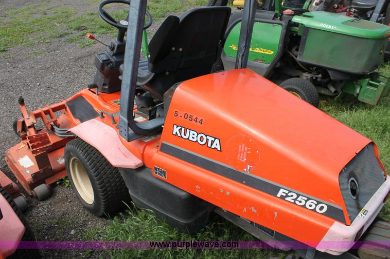 image for item 6246 2002 Kubota F2560 riding lawn mower