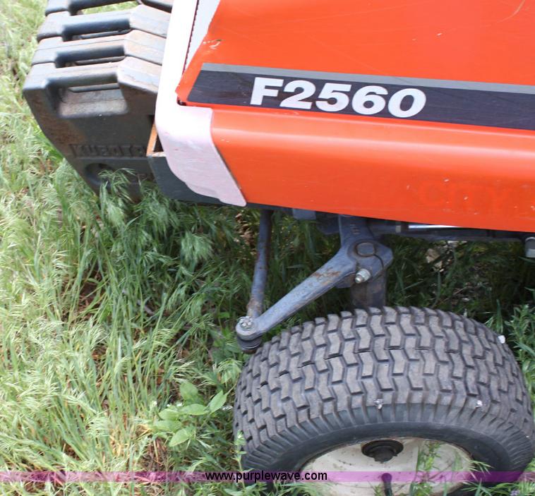 image for item 6246 2002 Kubota F2560 riding lawn mower