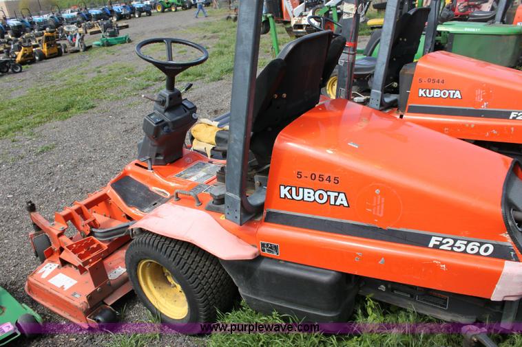 image for item 6247 2002 Kubota F2560 riding lawn mower