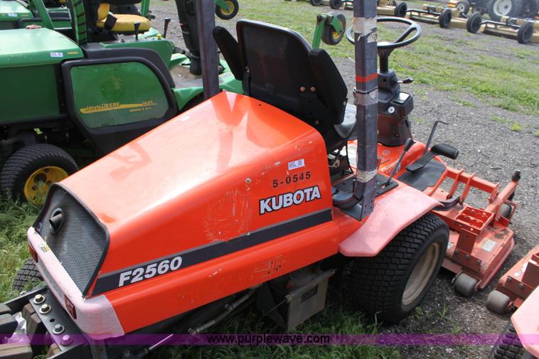 image for item 6247 2002 Kubota F2560 riding lawn mower