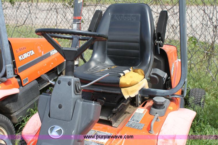 image for item 6247 2002 Kubota F2560 riding lawn mower