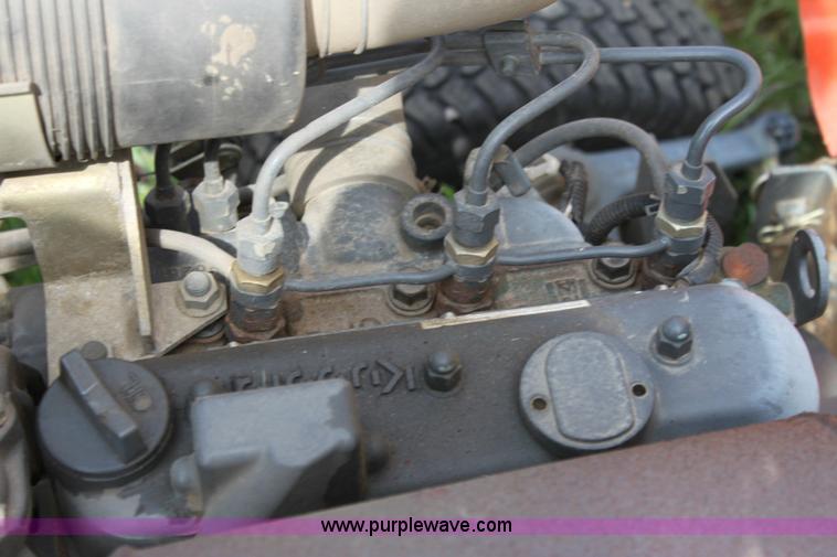 image for item 6247 2002 Kubota F2560 riding lawn mower