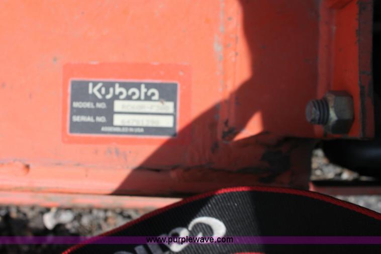 image for item 6247 2002 Kubota F2560 riding lawn mower