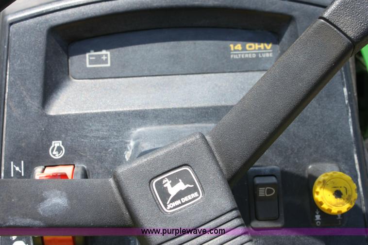 image for item 6255 John Deere GT242 riding lawn mower