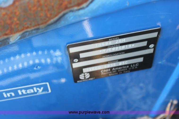 image for item 6261 2007 New Holland TN60A tractor