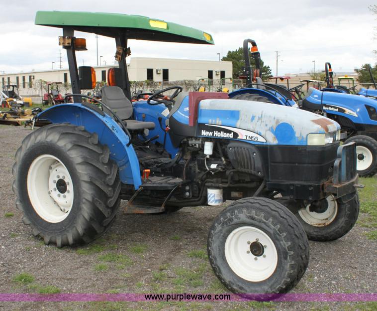 image for item 6263 2003 New Holland TN55 tractor