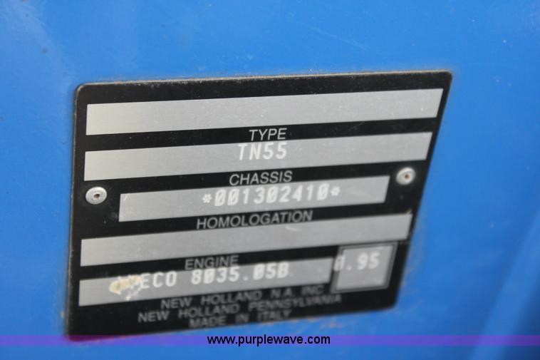 image for item 6263 2003 New Holland TN55 tractor