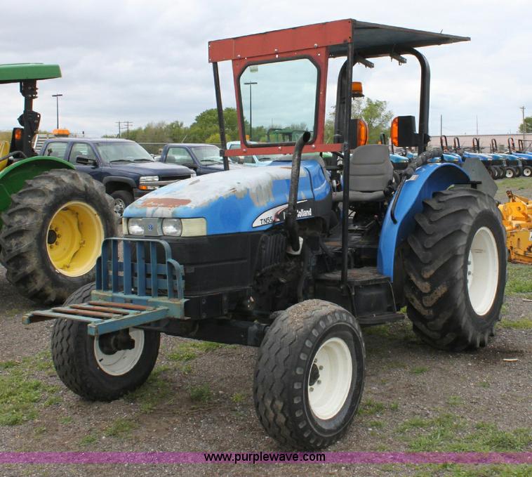 image for item 6267 2003 New Holland TN55 tractor