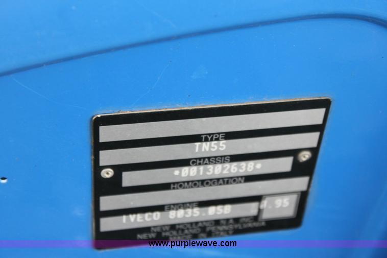 image for item 6267 2003 New Holland TN55 tractor