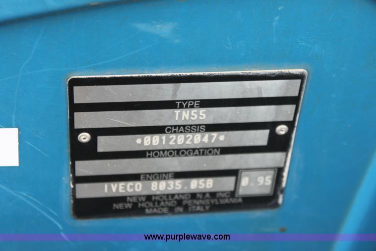 image for item 6277 2000 New Holland TN55 tractor